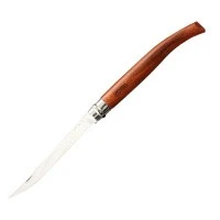Нож филейный Opinel №15, нержавеющая сталь, рукоять бубинга, 243150