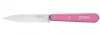 Нож столовый Opinel №112, деревянная рукоять, блистер, нержавеющая сталь, розовый 002035