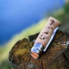 Нож Opinel №8 Alpine adventures, нержавеющая сталь, рукоять бук, гравировка пеший туризм