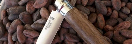 Нож Opinel №8, нержавеющая сталь, ореховая рукоять в картонной коробке, 002022