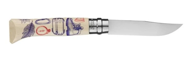 Нож Opinel №8, Escapade Bivouac , 002444