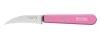 Нож столовый Opinel №114, деревянная рукоять, блистер, нержавеющая сталь, розовый 002037