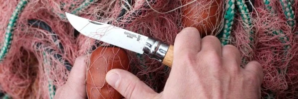 Нож Opinel №8, нержавеющая сталь, рукоять из бука, чехол, картонная коробка, 001089