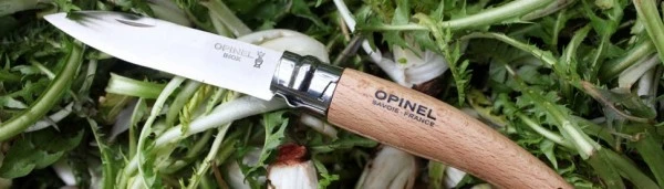 Нож Opinel №8 садовый, нержавеющая сталь, коробка, 133080