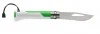Нож Opinel №8 Fluo Green, зеленый, 002319