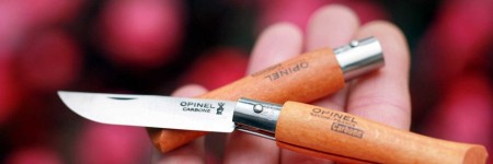 Нож Opinel №5, углеродистая сталь, рукоять из дерева бука, 111050