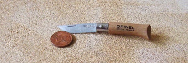 Нож Opinel №2, нержавеющая сталь, рукоять из бука, 001070