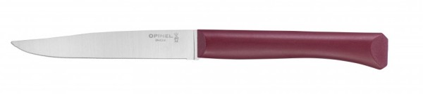 Нож столовый Opinel N°125, полимерная ручка, нерж, сталь, темно-красный. 002196