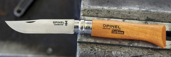 Нож Opinel №8, углеродистая сталь, рукоять из дерева бука, с чехлом, в деревянной коробке, 000815